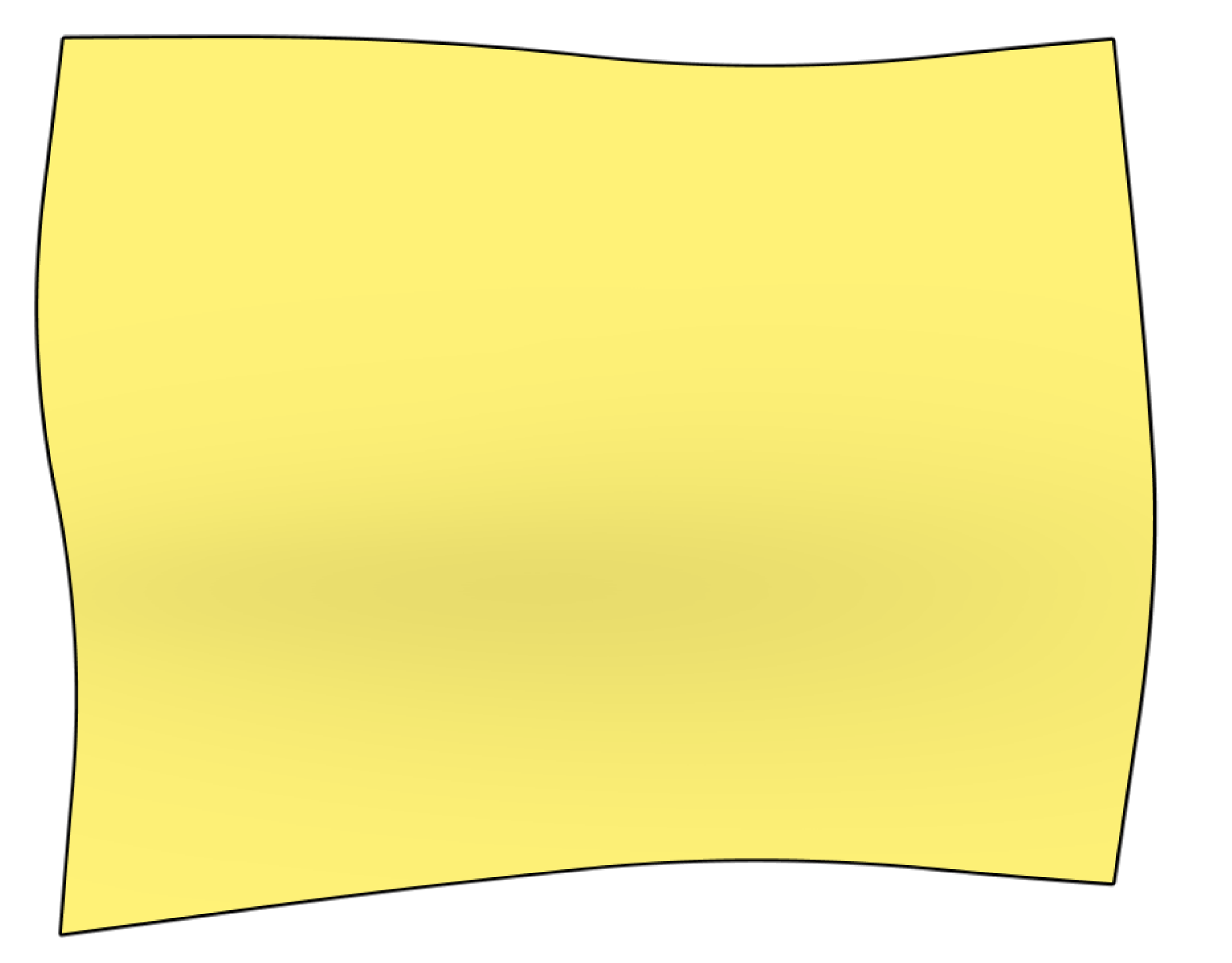 yellow sticky note
